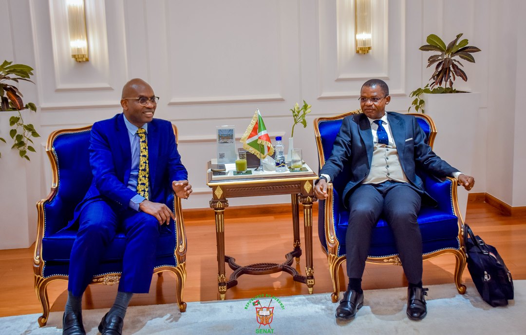 Visite du Président du Sénat à l’Ambassade du Burundi à Addis Abeba