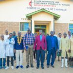 Le Président du Sénat visite le Centre de Santé Gahambwe