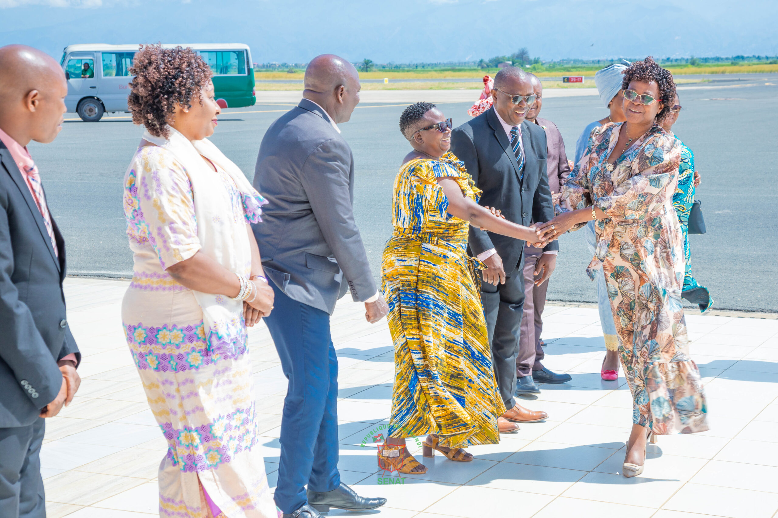 Le premier Vice-Président du Sénat rentre d’une mission de travail effectuée au Royaume d’Eswatini