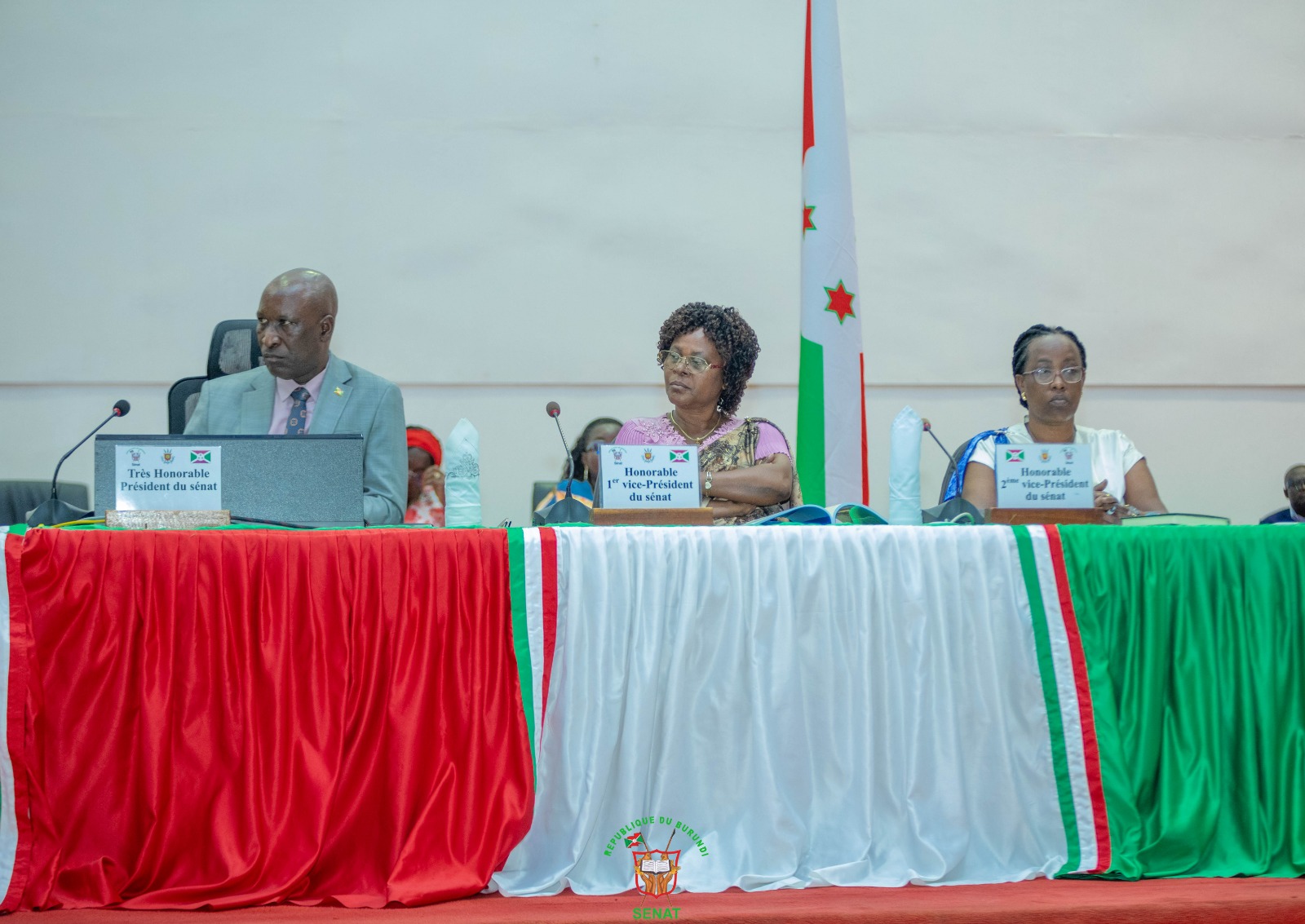 Présentation du rapport définitif de la CVR sur le génocide commis en 1972, devant le Parlement du Burundi